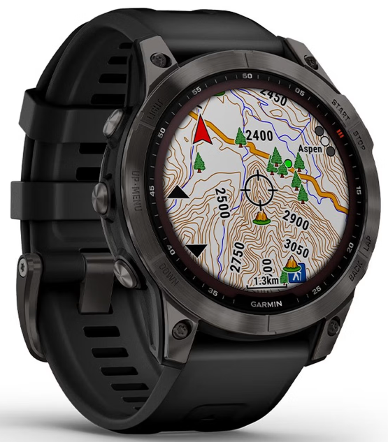佳明（GARMIN）Fenix7飞耐时7户外运动智能手表血氧心率登山滑雪游泳跑步男友 F7DLC碳黑 