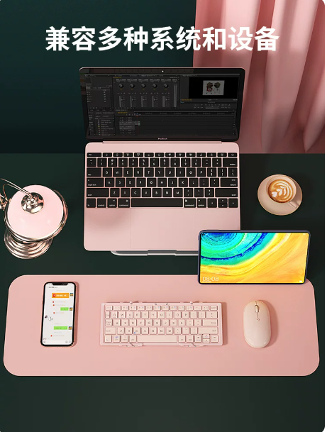 BOW ipad折叠蓝牙键盘平板适用苹果笔记本便携式手机无线…
